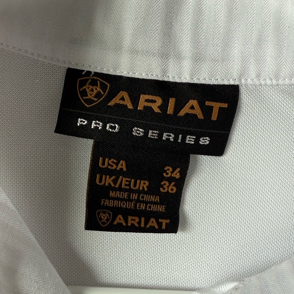 Ariat Woman’s Crisp White Dress Shirt - Picture 3 of 5